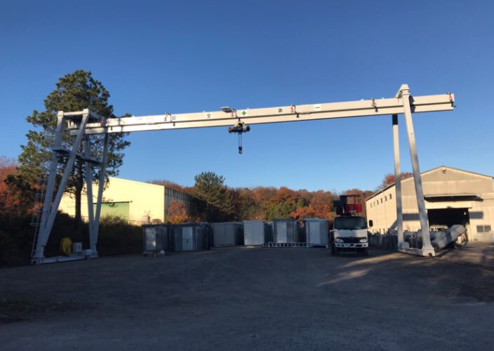 SH75 7.5t橋形クレーン