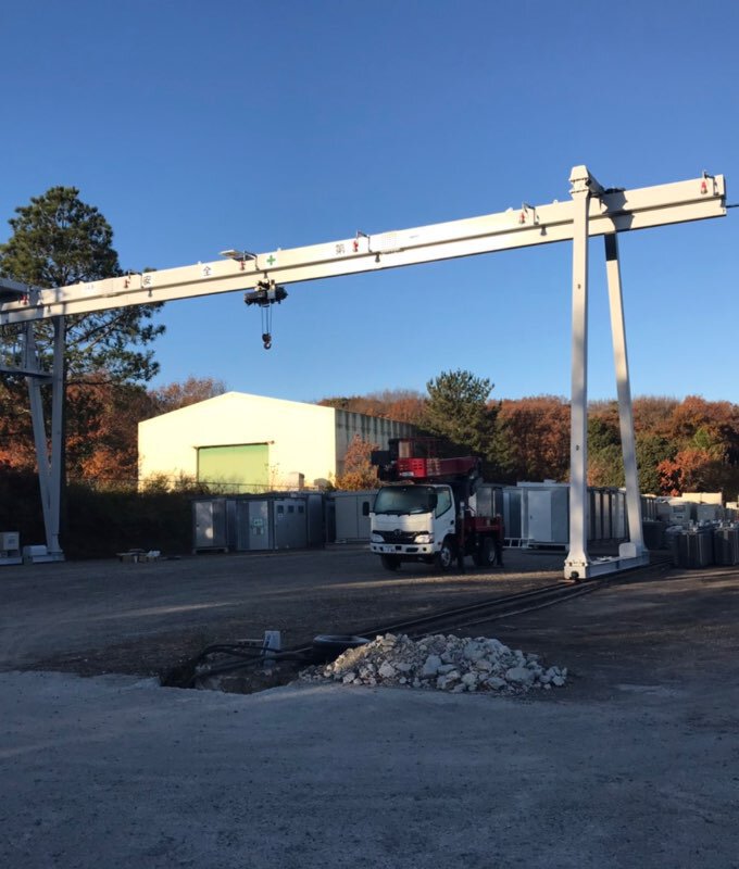 SH75 7.5t橋形クレーン